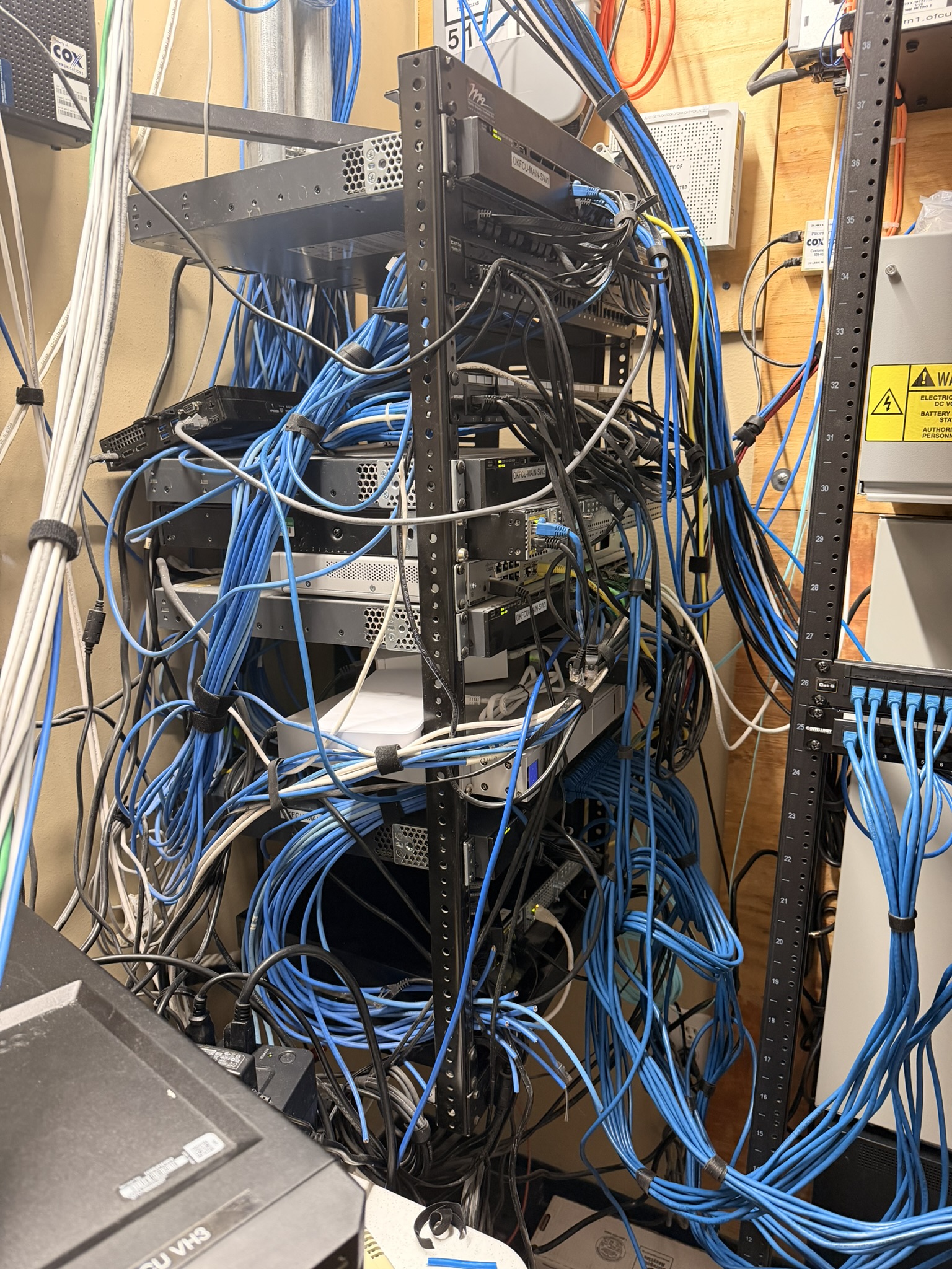 Complex rack remediation job